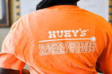 Huey's Memphis Football T, Orange