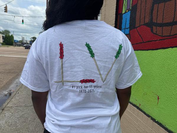 Huey's 55th Anniversary T, Frill Picks